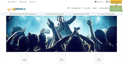 Desktop Screenshot of djplanet.de